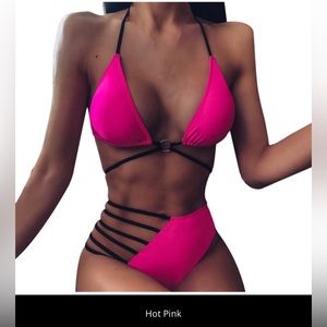 Pisani Maura Medium Hot Pink Sexy Bikini